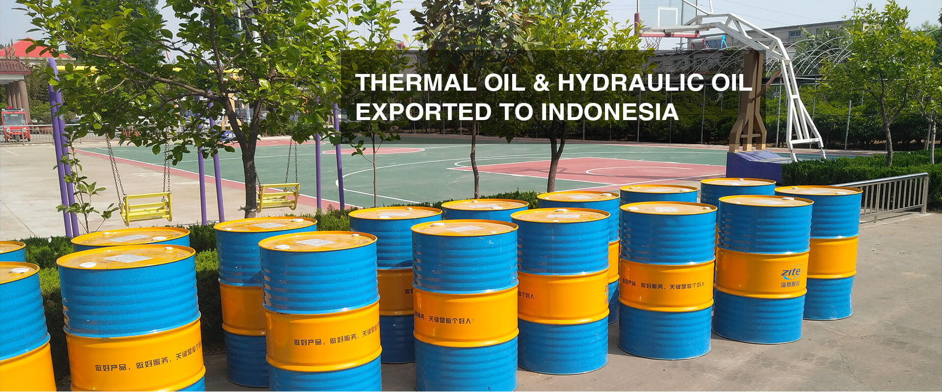 Thermal Oil & Hydraulic Oil Exported to Indonesia