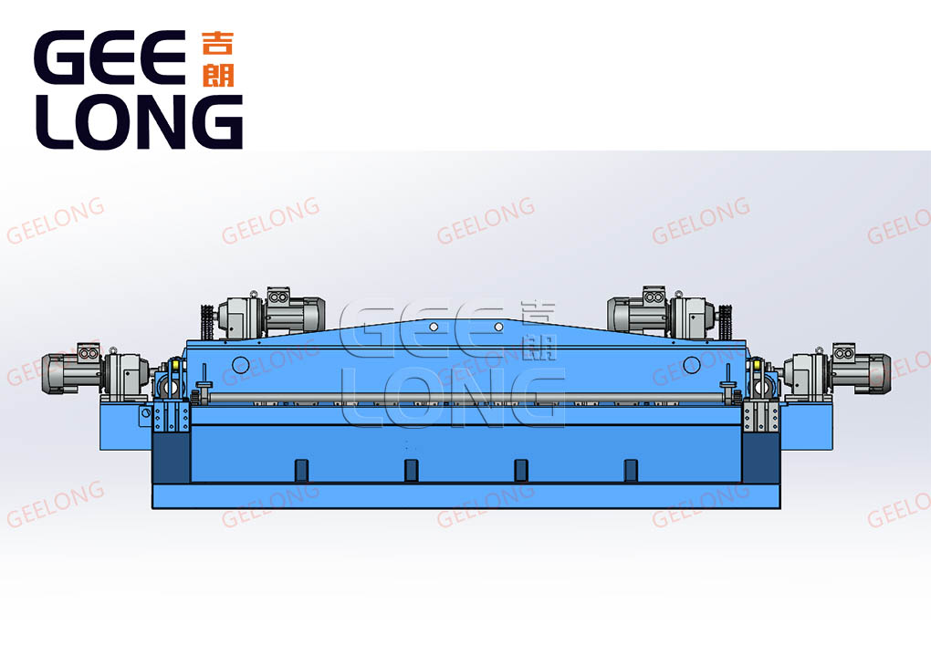 10feet heavy duty model wood log debarking machine