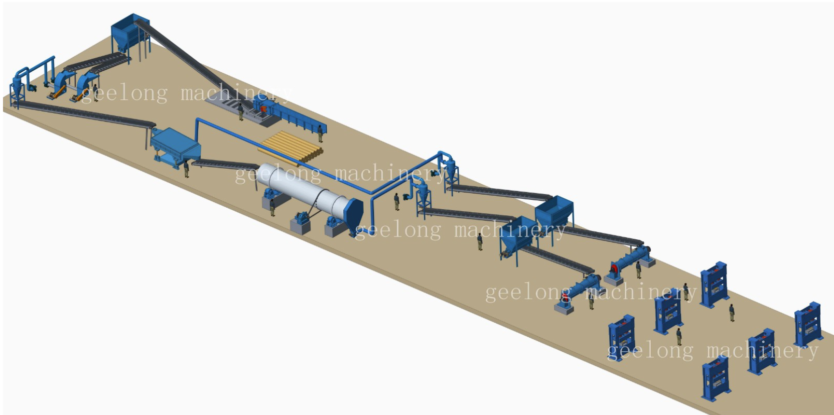 Pallet production line