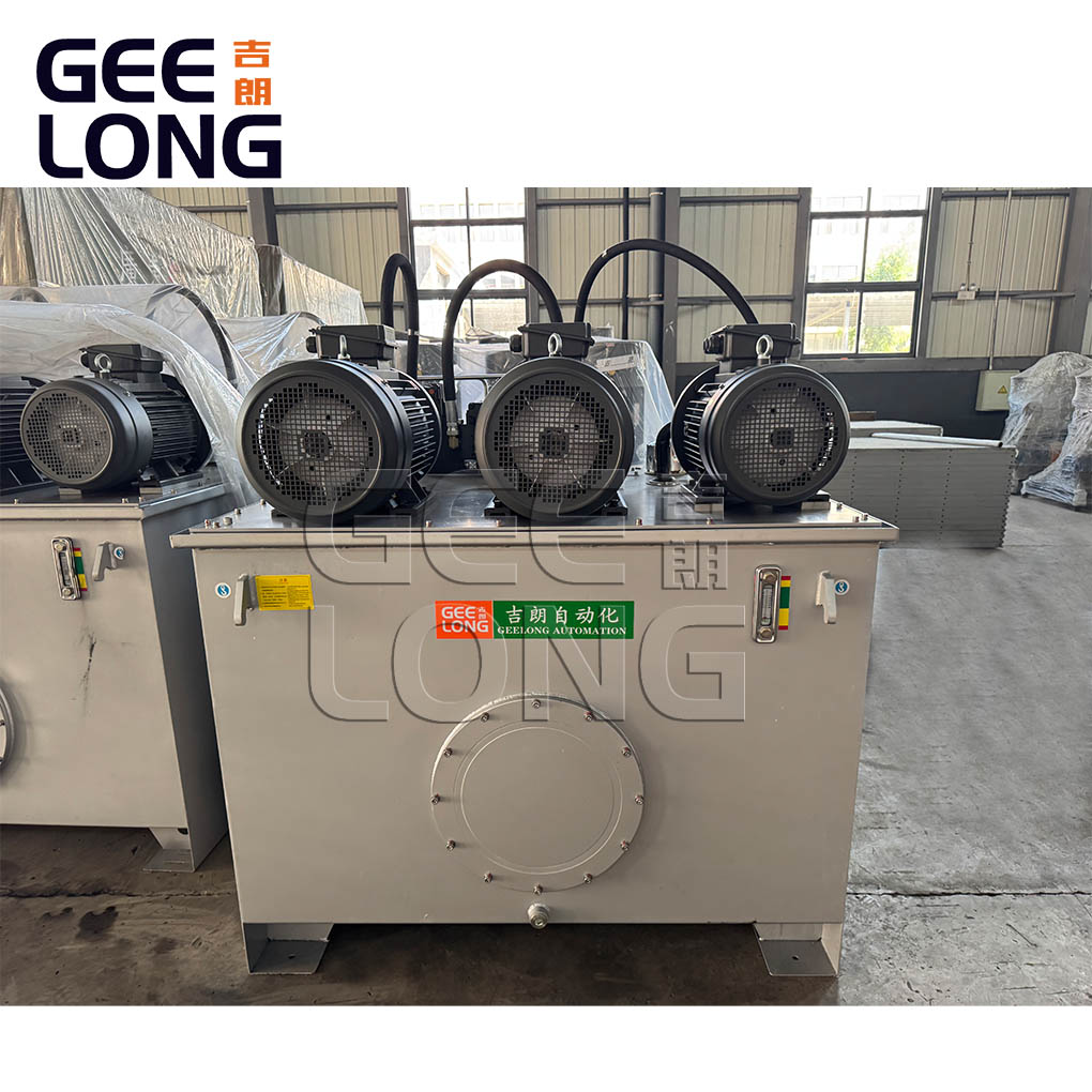 Hydraulic station for plywood hot press machine